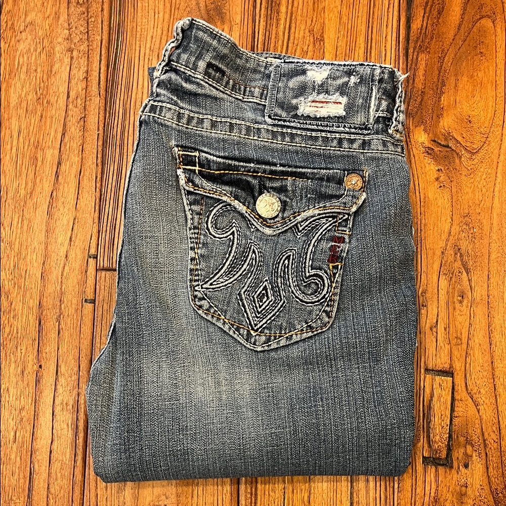 MEK New Oaxaca Cigarette Distressed Wash Size 31